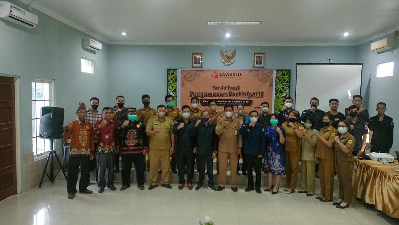 Bawaslu Gunung Mas Mengajak Lapisan Masyarakat Mensosialisasikan Pemilu yang Demokrasi