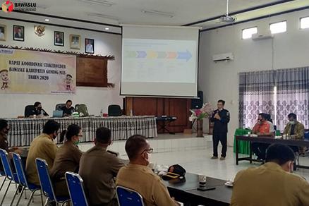 Sukseskan Pilgub, Bawaslu Gumas Rakor Dengan Stakeholder