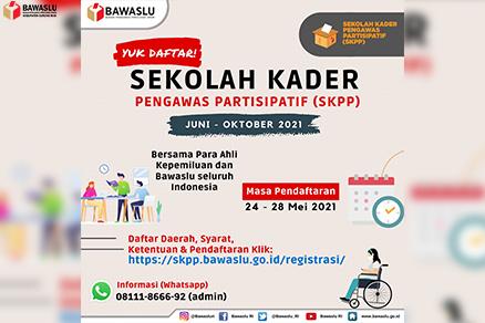 AYO DAFTAR SEKOLAH KADER PENGAWAS PARTISIPATIF (SKPP)