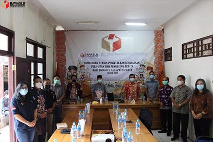 Bawaslu Kabupaten Pulang Pisau Gelar Bimtek Pengelolaan Kehumasan, Peliputan, dan Penulisan Berita bagi Kabupaten/Kota wilayah zona 1