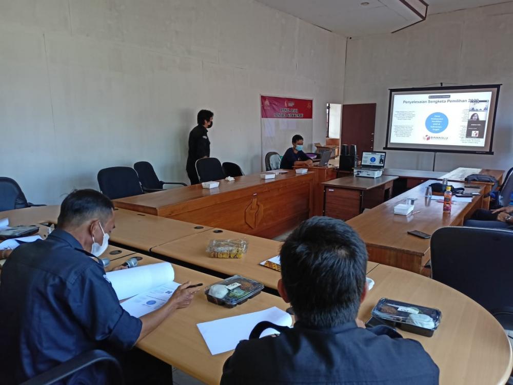 Bawaslu Gumas Gelar Kegiatan Pembinaan Penyelesaian Sengketa