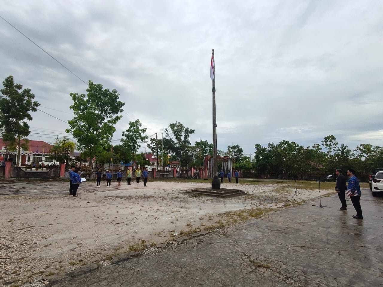 Bawaslu Kabupaten Gunung Mas Gelar Upacara Peringatan HUT Kemerdekaan Republik Indonesia