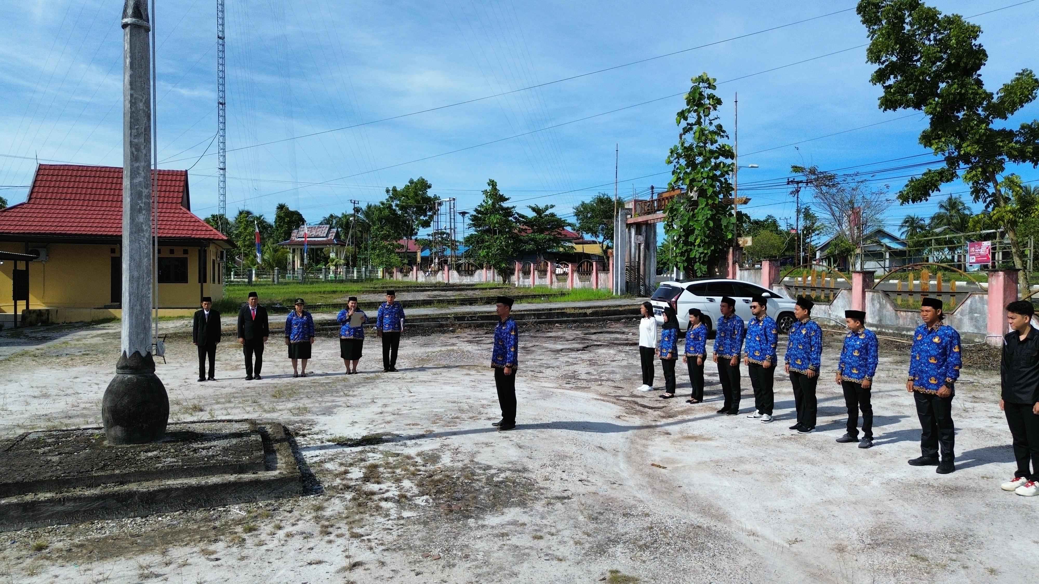 Bawaslu Gunung Mas Gelar Upacara Peringatan Hari Kesaktian Pancasila