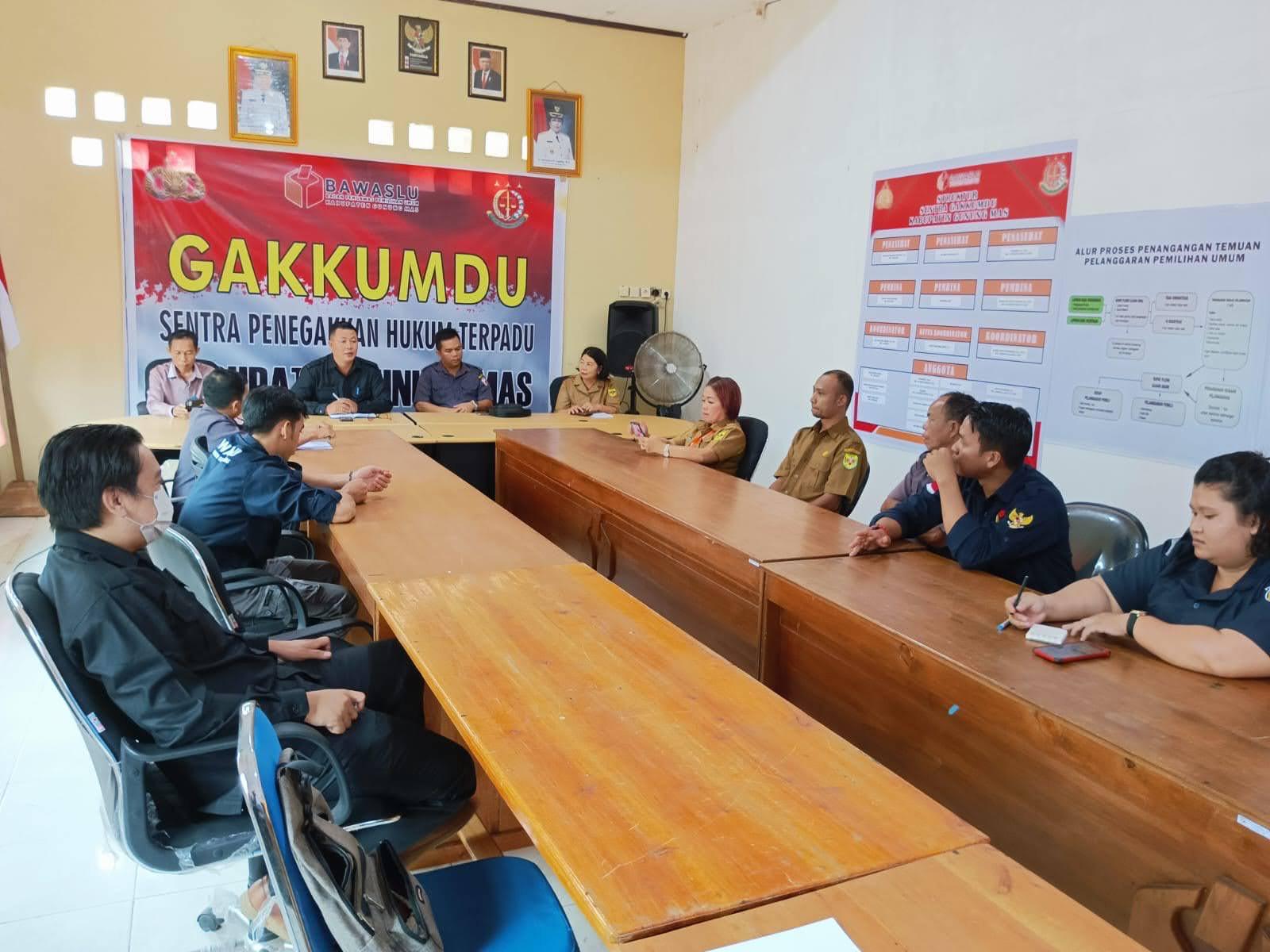 ajaran Bawaslu Kabupaten Gunung Mas Harus Tetap Fokus melaksanakan Tugas  Kuala Kurun, Gunung Mas