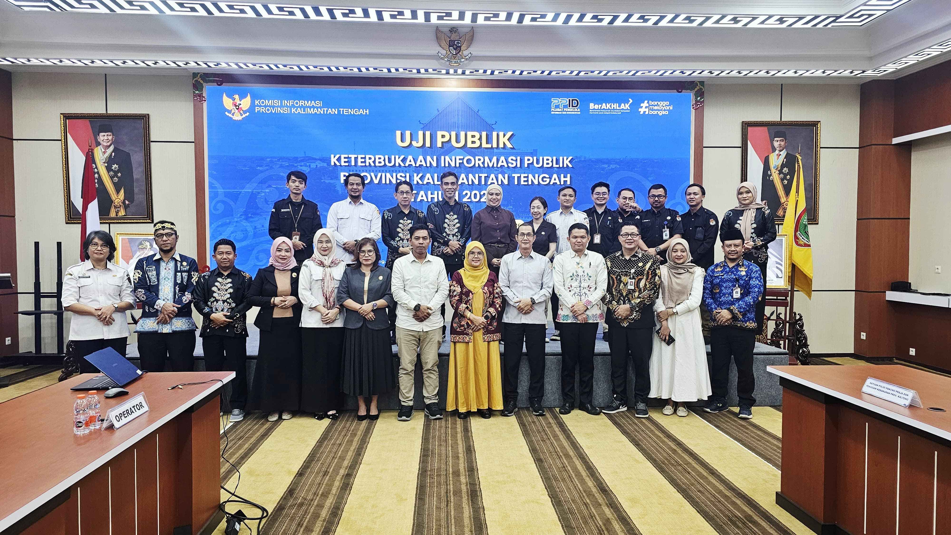 Bawaslu Gunung Mas Paparkan Implementasi dan Strategi Layanan PPID pada Uji Publik Keterbukaan Informasi Publik Kalteng 2026.