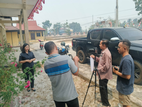 Proses  pembuatan video Bawaslu mempelajari Vol.2