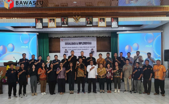 Bawaslu Kabupaten Gunung Mas menggelar Kegiatan Sosialisasi dan Implementasi Peraturan Bawaslu dan Produk Hukum Non Peraturan Bawaslu