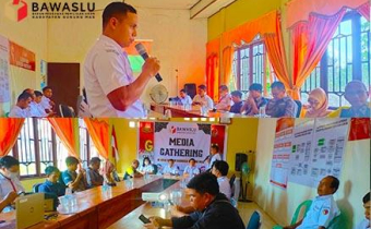 Media Gathering Oleh Bawaslu Kabupaten Gunung Mas