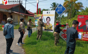 Bawaslu Kabupaten Gunung Mas Tertibkan Ratusan APS