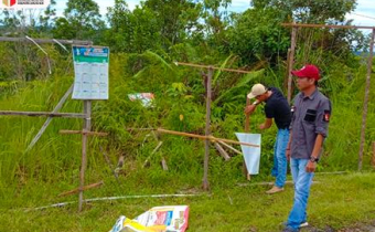 PENERTIBAN ALAT PERAGA KAMPANYE (APK) DI MASA TENANG WILAYAH KABUPATEN GUNUNG MAS
