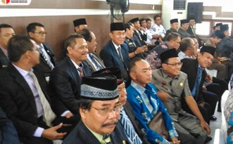 Rapat Paripurna Istimewa Dewan Perwakilan Rakyat Daerah Kabupaten Gunung Mas