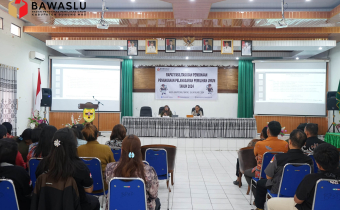 Bawaslu Kabupaten Gunung Mas gelar Rapat Fasilitasi dan Pembinaan Penanganan Pelanggaran Pemilihan Umum Tahun 2024 