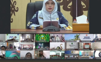 Bawaslu Kabupaten Gunung Mas mengikuti Sosialisasi Monitoring dan Evaluasi (Monev) Keterbukaan Informasi Publik Bawaslu Kabupaten/Kota Tahun 2026 yang diselenggarakan secara daring oleh Bawaslu Republik Indonesia pada Rabu, 8 Juli 2026.
